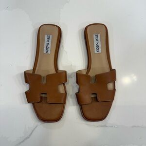 Steve Madden Women's Hadyn Cognac Leather Size 6.5
